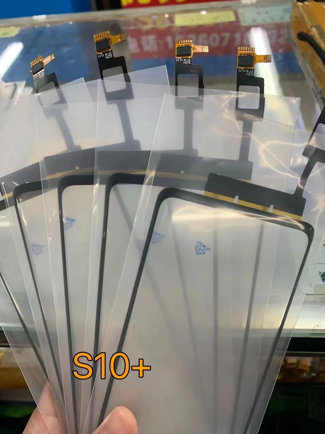 Digitalizzatore Tp + Vetro Per Samsung S8 Plus S9 S9 + S10 S10 + S6Edge S7Edge Pannello Touch Screen Lcd Sostituisci Riparazione