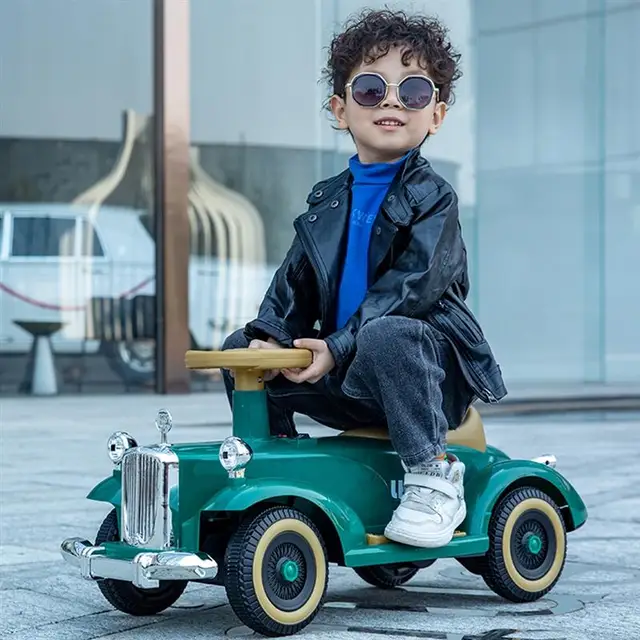 Children'S Electric Car Kids'S Ride-On Toys Scooter Tricycles 1-6year Child Four Wheel Toy Car With Music And Light Balance Bike 3