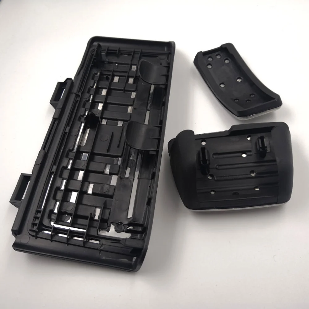 Car Stainless Steel Pedal Anti-Slip Fuel Brake Footrest Pad Cover Accessorie For Audi Q3 F3 Sportback RS S-Line Q2 SQ2 ~