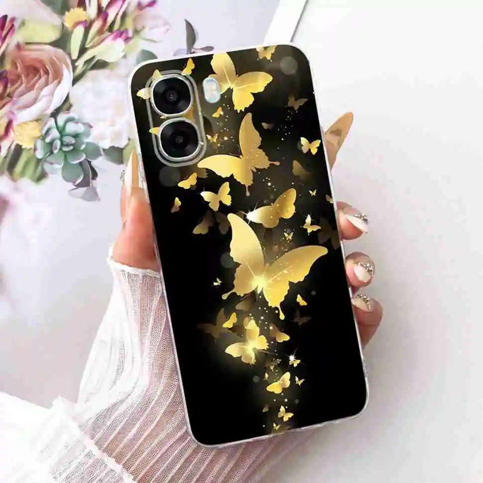 Cute Patterned Matte Soft Silicone Phone Case