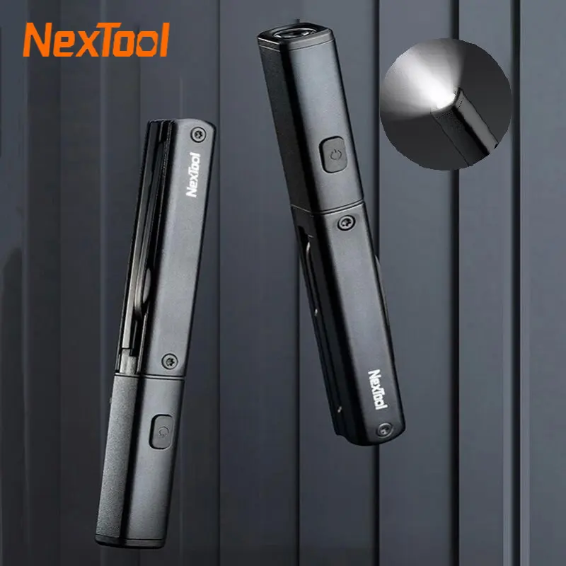 

NexTool Multifunctional Tool 3 In 1 Flashlight Scissors Knife USB Rechargeable IPX4 Waterproof Portable Multitools