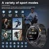 LIGE 1.85"HD Screen Outdoor Sport Smartwatch Men Heart Rate Flashlight Watch 730mAh Battery Waterproof Wireless Call Smart Watch 3