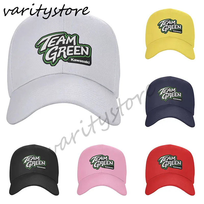 Boné de beisebol para motocicleta Kawasaki unissex para adultos, boné snapback_voghion.com