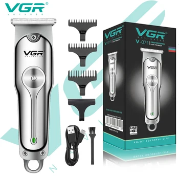Vgaz071-Tondeuse à cheveux professionnelle sans fil pour homme
