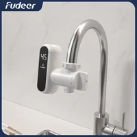 Fudeer robinet chauffe-eau électrique de cuisine robinet d'eau chaude instantanée chauffage froid robinet chauffe-eau instantané sans réservoir 1