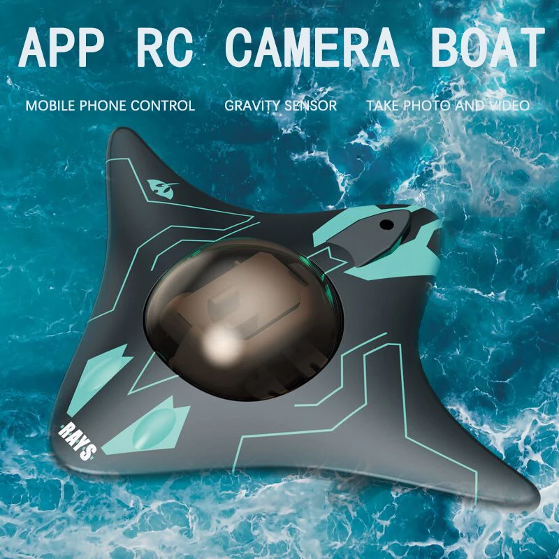 APP WIFI Real-time Transmission RC submarines with camera Six-way Underwater HD Camera remote control boats Outdoor Children Toy