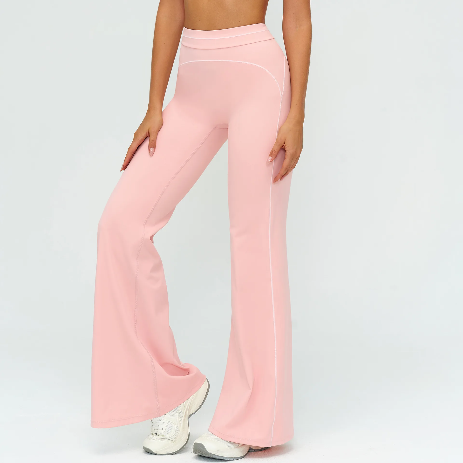 peachy pink