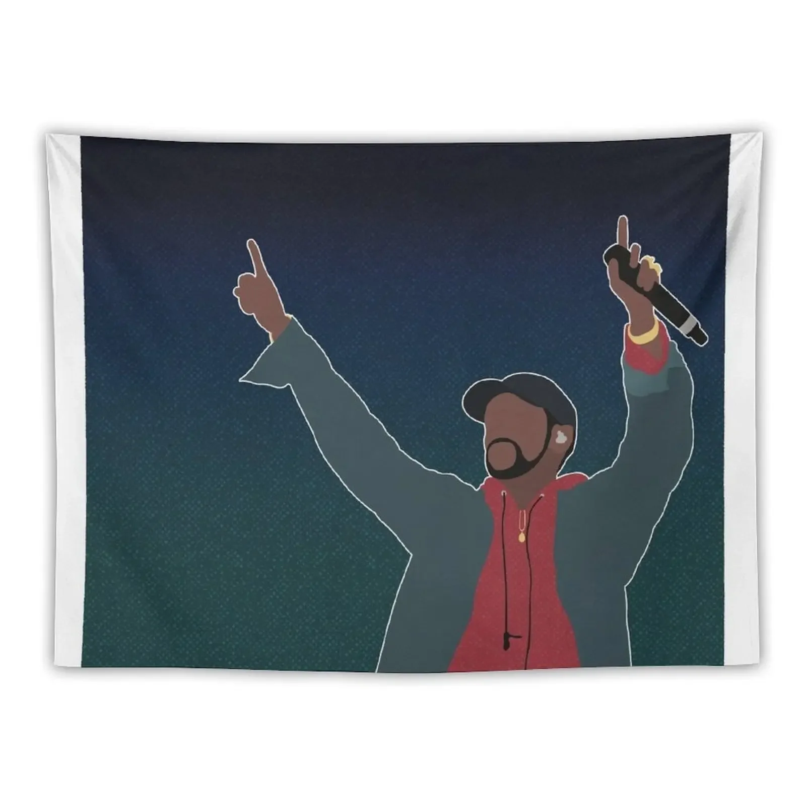 

BIG SEAN Tapestry Wall Mural Custom Tapestry