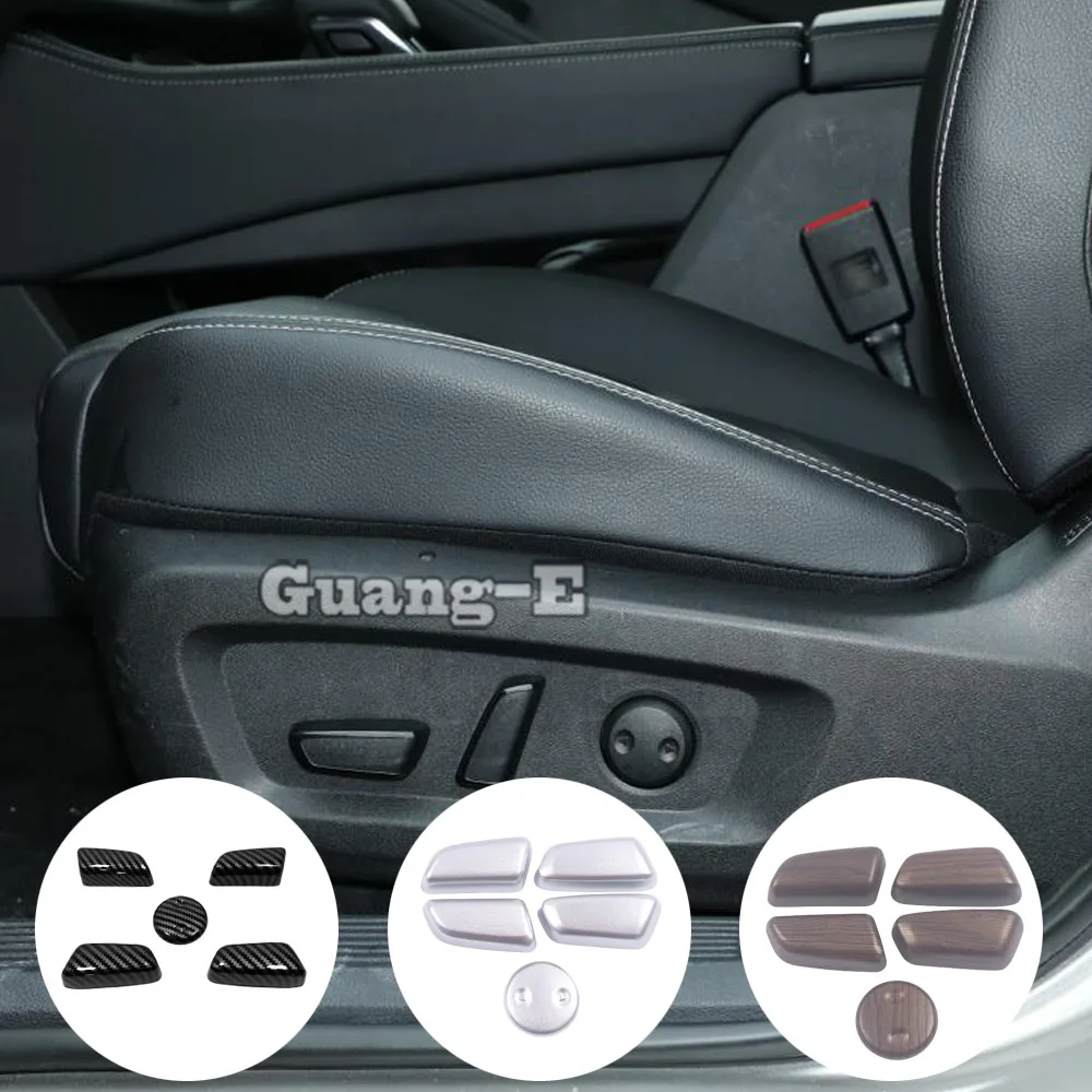 

ABS Plastic Car Seat Adjustable Knob Button Switch Cover Trim Frame Lamp Sticker For Nissan X-trail Xtrail Rogue 2021 2022 2023