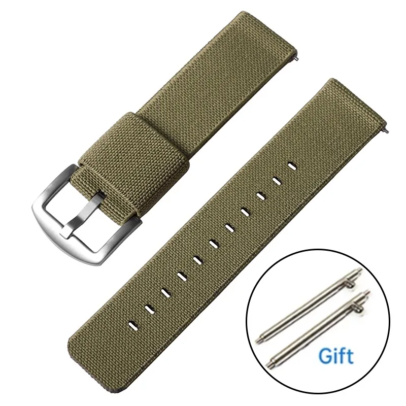 Versatile Nylon Sport Strap – Military-Grade Woven Elastic Bracelet with Quick Release