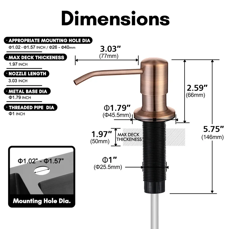 Soap Dispenser Extension Tube Kit For Kitchen Accessories Bathroom Stainless Steel Built In Liquid Soap Detergent Dispensers soap dispenser soap pump soap dispenser head wall mounted dispenser