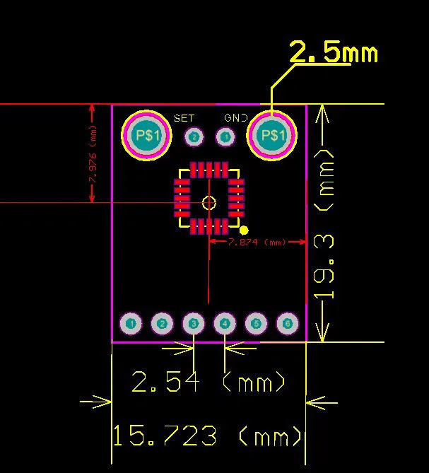 GY-AS7262 AS7263 AS7341 as7343 sichtbares Licht Infrarot-Farbspektrometer-Sensormodul – Detail 3