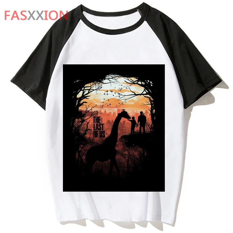 L'Ultimo Degli Stati Uniti Top Men Streetwear Comic Designer Tee Man Streetwear Designer Manga Clothing