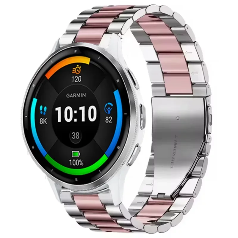 Premium 22mm Metal Watch Strap Bracelet