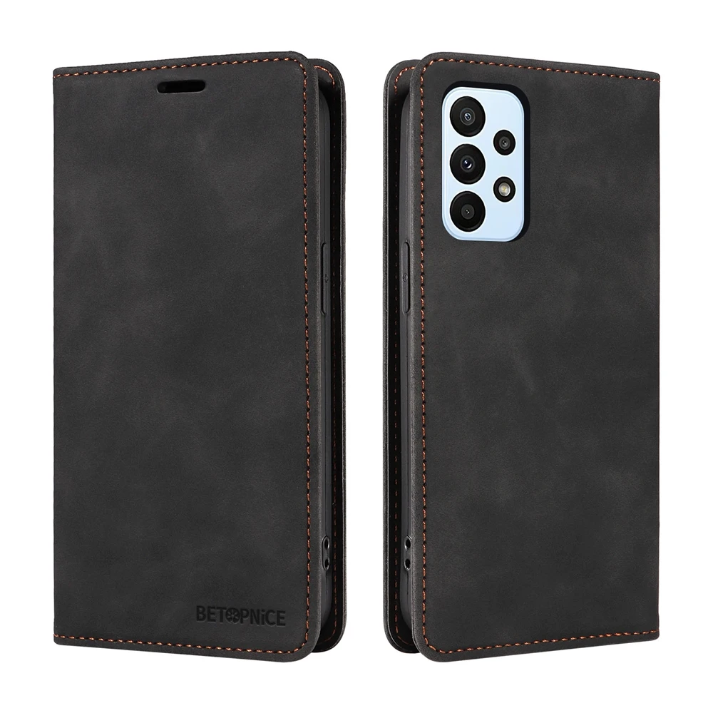RFID Blocking Magnetic Leather Phone Case