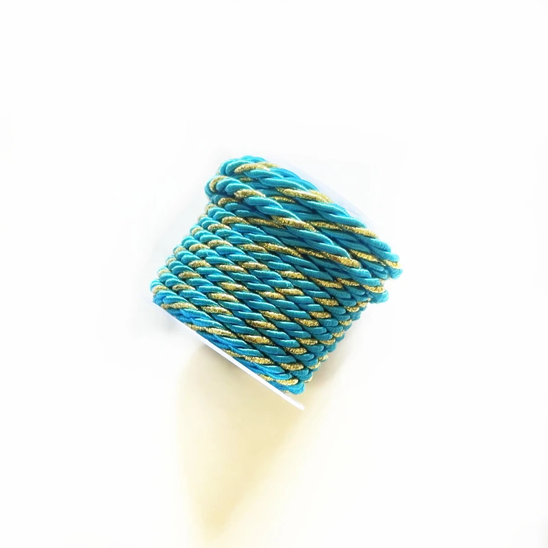 100% Cotton Cord 3mm Eco-Friendly Twisted Rope High Tenacity Thread DIY Textile Craft Woven Cords Gift Box Tag Decoration