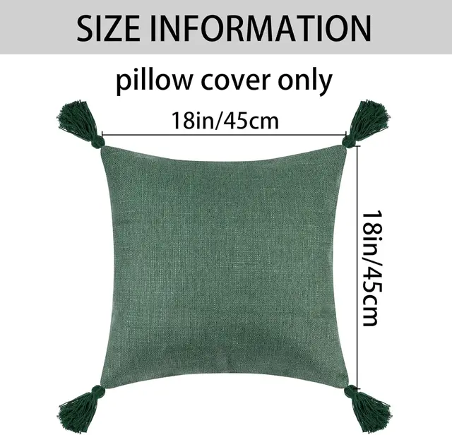 Green Boho Pillow Covers 5