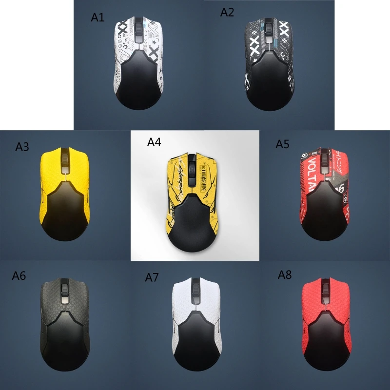 Lucertola Mouse Skin Skates Adesivi Laterali Pad Antiscivolo Per Viper V2 Pro No Mouse Drop Shipping