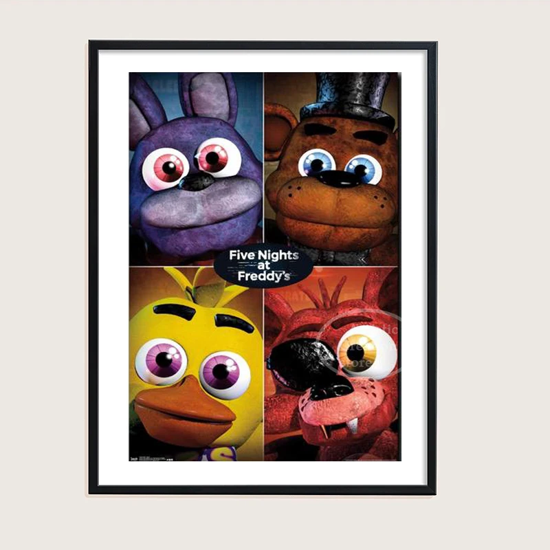 FIVE NIGHTS AT FREDDY'S GIANT WINDOW POSTERS 2CT 30 X 48 EACH