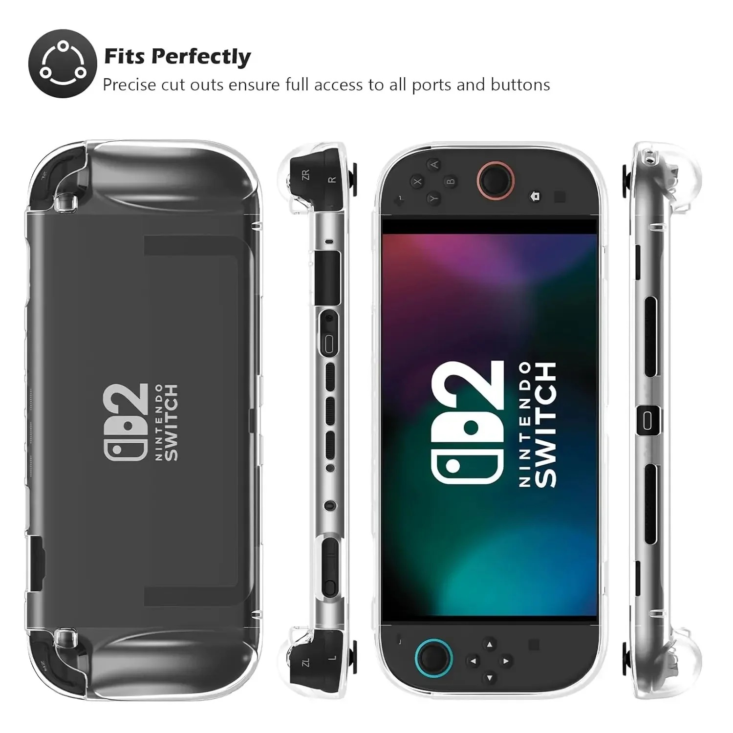 Clear TPU Soft Protective Case - Anti-Scratch and Shockproof Shell Cover