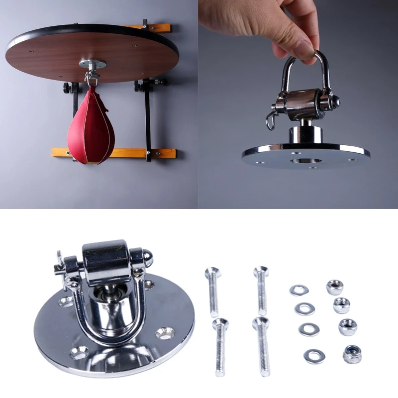 

Speed Bag Swivel Boxing Bag Bracket Ceiling Hook Hanger Mount Multi-Direction Boxing Swivel for Training Boxing Drop Shipping