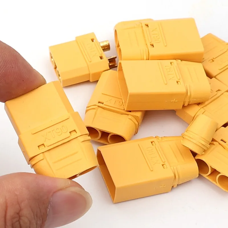 Lot Connecteurs XT90 Mâle/Femelle pour Batterie RC - 1 à 10 Paires