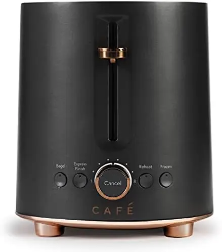 

Finish 2-Slice Toaster | Extra-Wide Slots, Extra Lift for Waffles, Pastries, Texas Toast & More | 4 Pre-Set Functions, 8 Sha