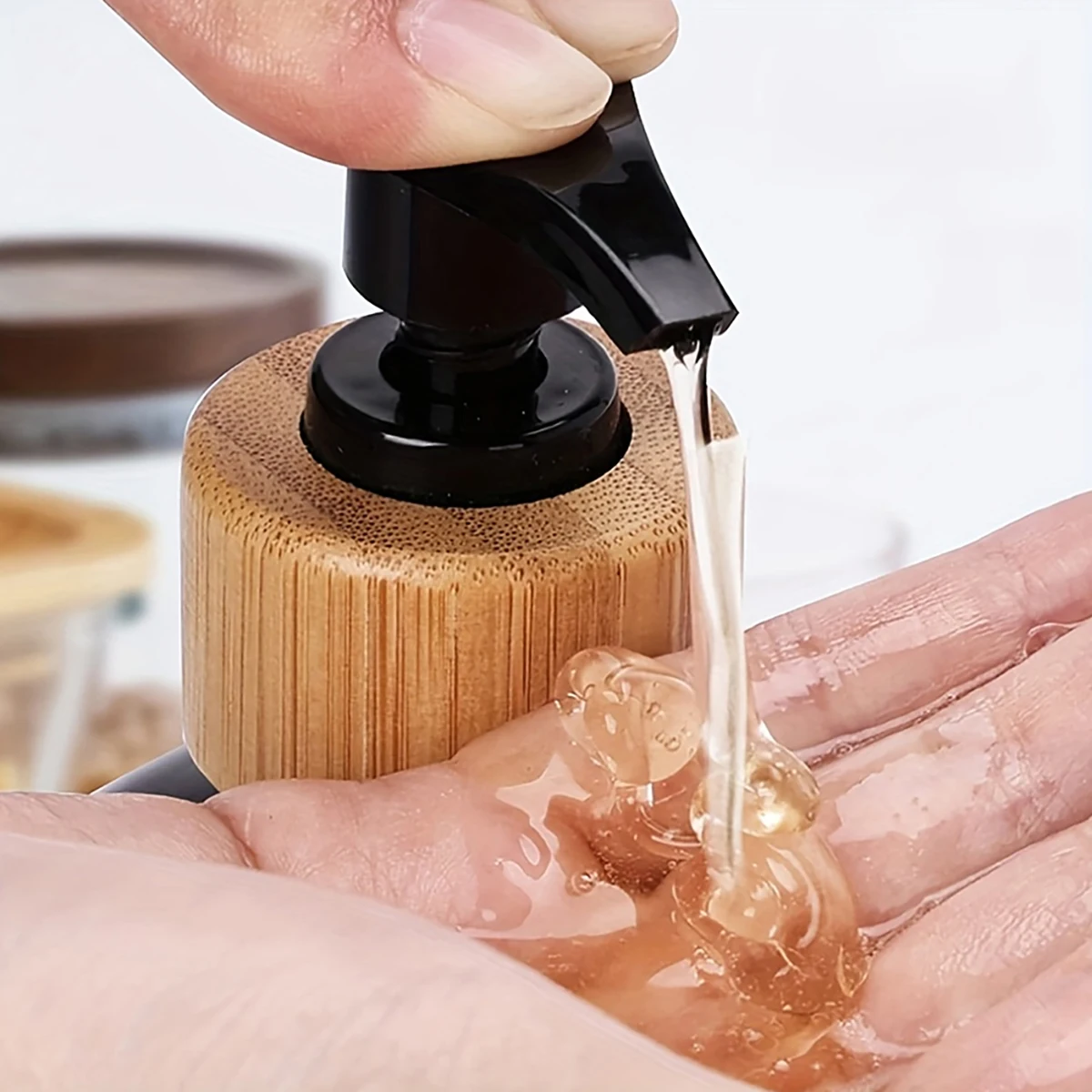 Description Picture 5 of itemDish Soap Dispenser for Kitchen Bathroom Liquid Hand Soap Dispenser Refillable Soap Bottle with Waterproof Labels 16 Oz