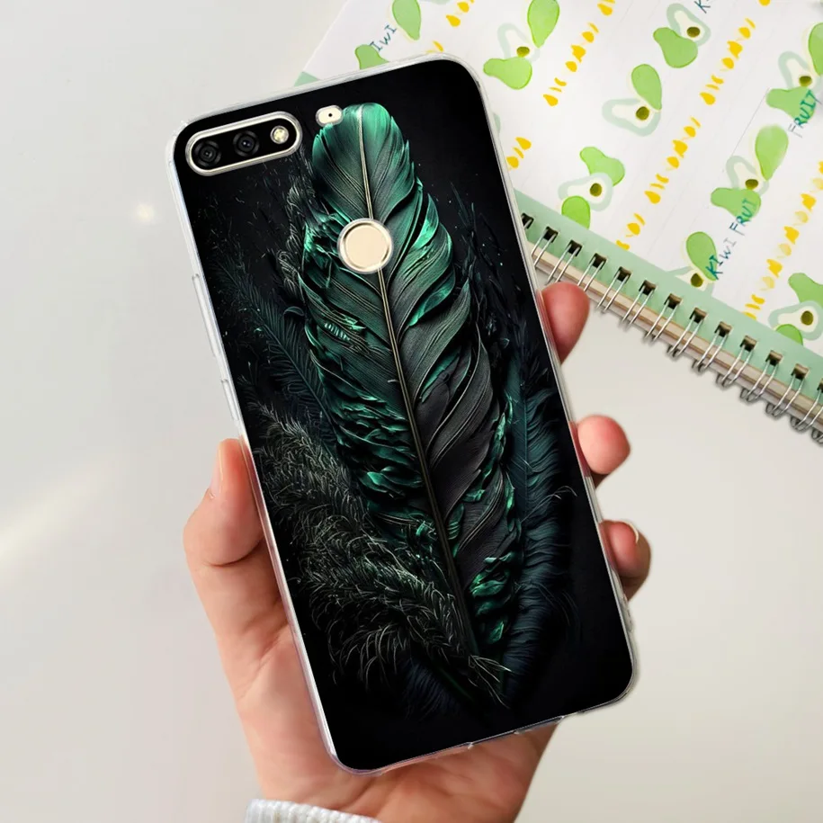 Cute Cartoon Clear Phone Case - Silicone Back Cover
