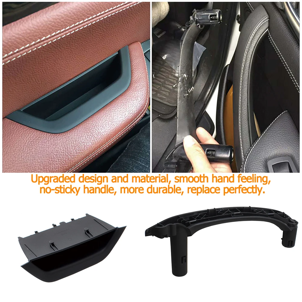 Interior Car Inner Door Handle Cover Panel Replacement for BMW X3 X4 F25 F26 2010- 4PCS SET interior door handle cover car door handle cover