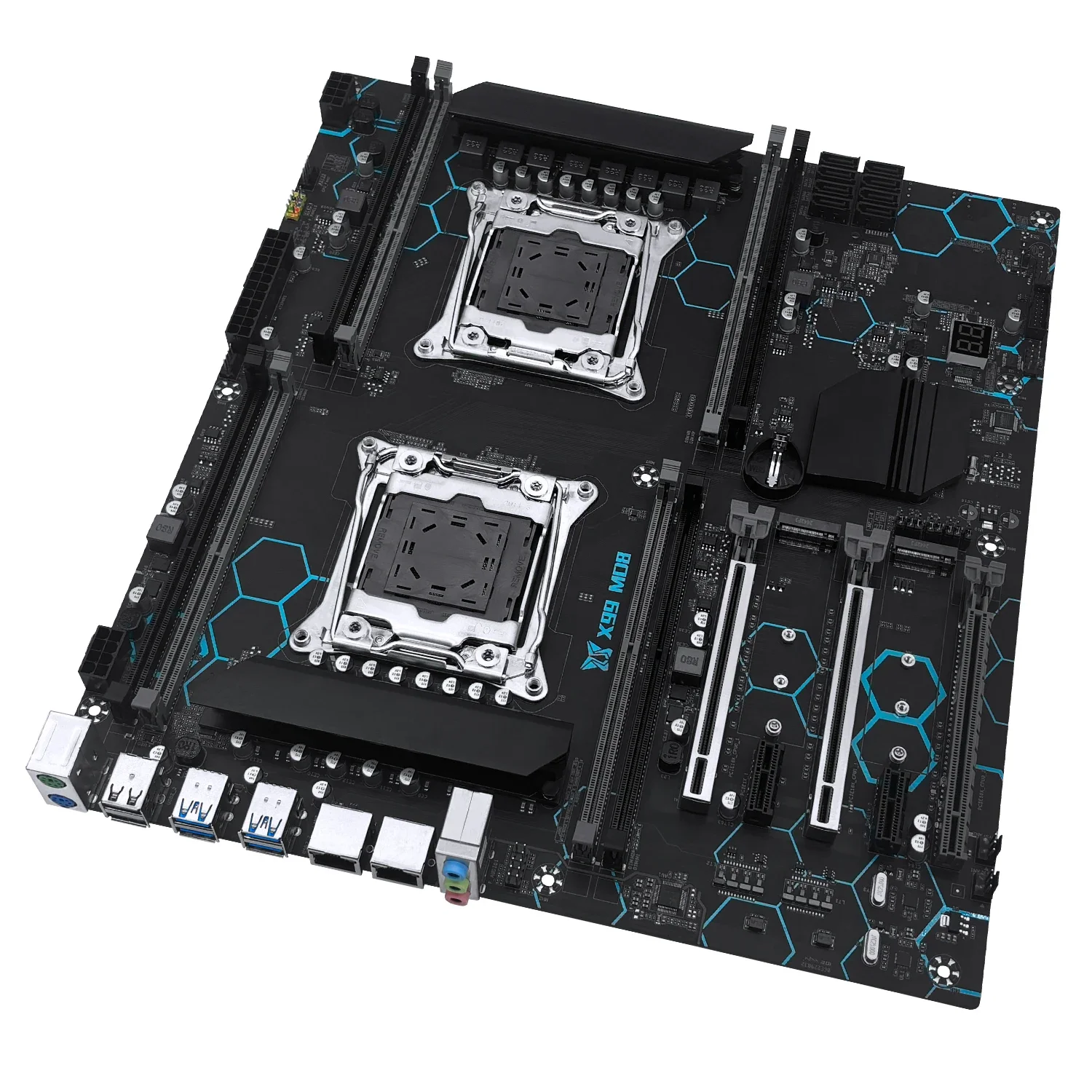 MACHINIST X99 MD8 키트 마더보드, LGA, 2011-3Dual, CPU XeonE5 2698 V4 프로세서 DDR4 64GB 2133MHZ 메모리 E-ATX 지원 NVME M.2