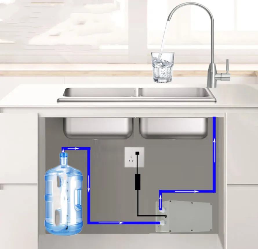 12Vcaravanelectrickitchenwaterpumpfaucetautomaticwatersuction