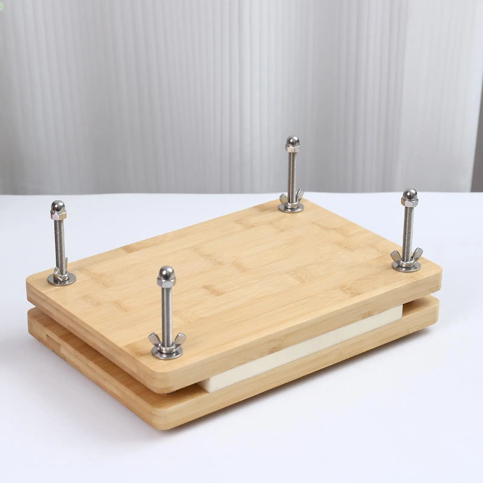 Bookbinding Press Wireless Glue Supplies Sewing Paper Clamp Paper Press Machine for Home School Office Library