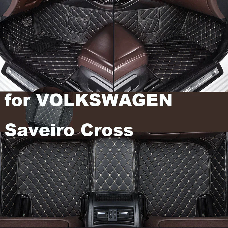 

Autohome Car Floor Mats For VOLKSWAGEN Saveiro Cross 2011 Year Upgraded Version Foot Coche Accessories Carpetscustomized