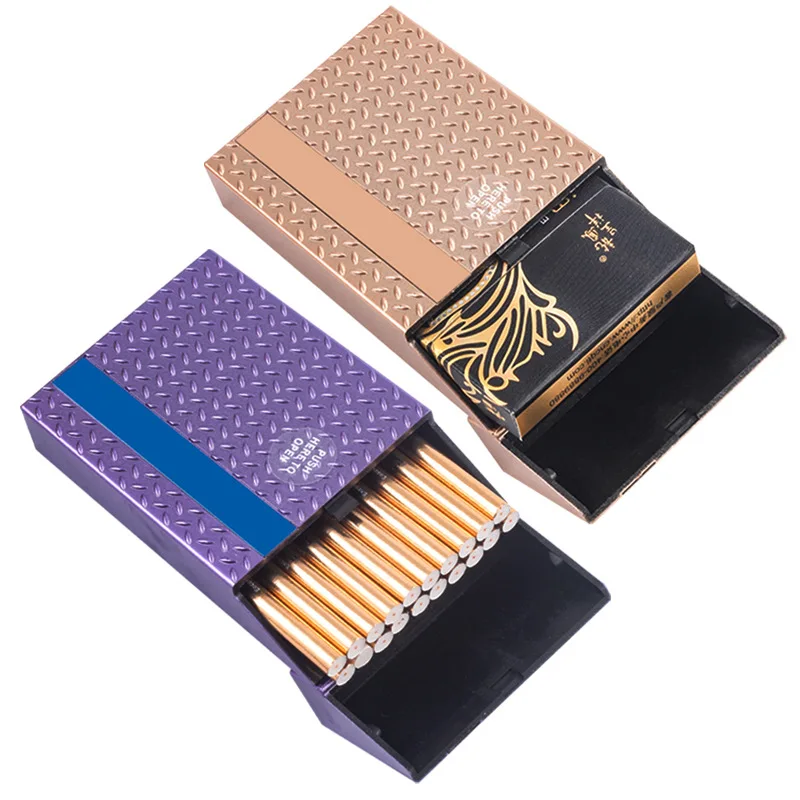 Sleek Hard Plastic Cigarette Storage Case & Holder