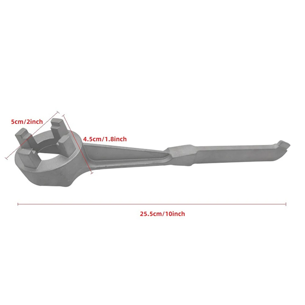 Features Aluminum Lightweight Bung Wrench Fits Various Drum S Industrial Lightweight Non Sparking Note Number