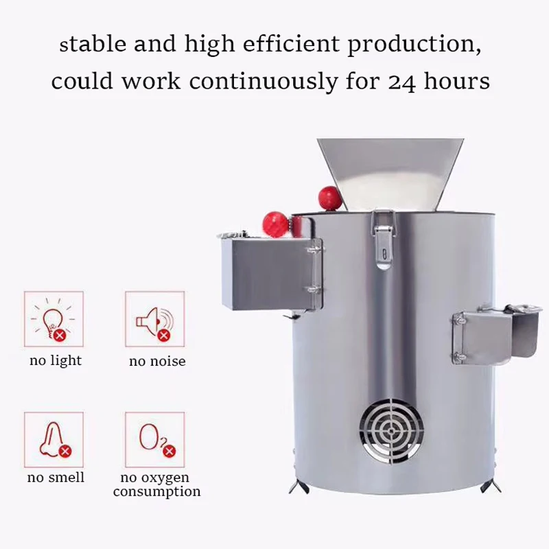 PBOBP Electric Peelers Stripping Machine Almond Hazelnut Peeler Chestnut Shelling Machine Peeled Machine For 220V/50HZ 380W 1pc 4