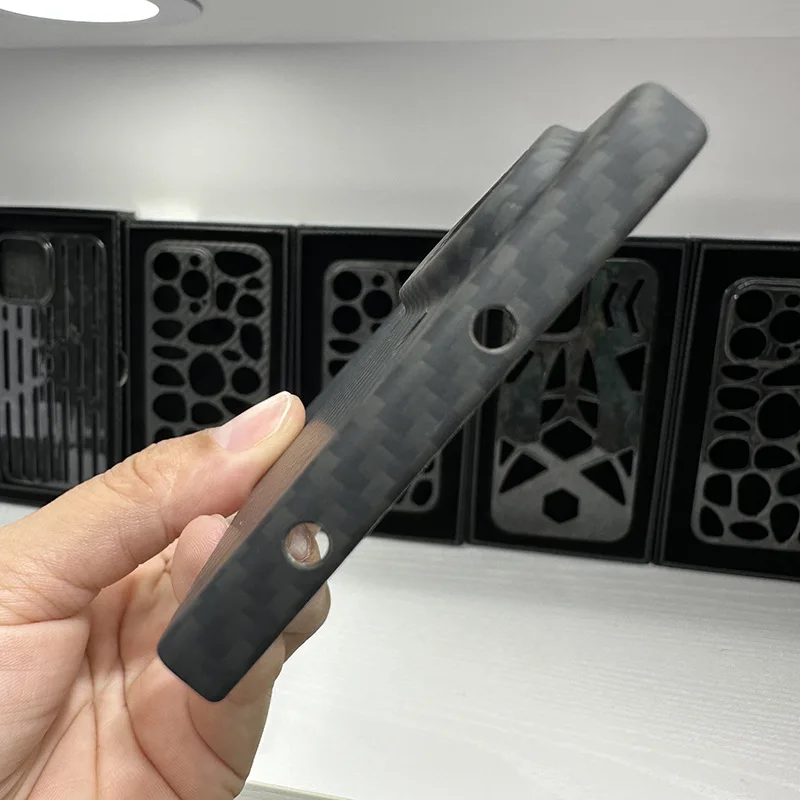 New Pure Aramid Carbon Fiber Shell For Samsung Z Fold 5 Z fold5 Phone CASE Folding Screen Protective Cover