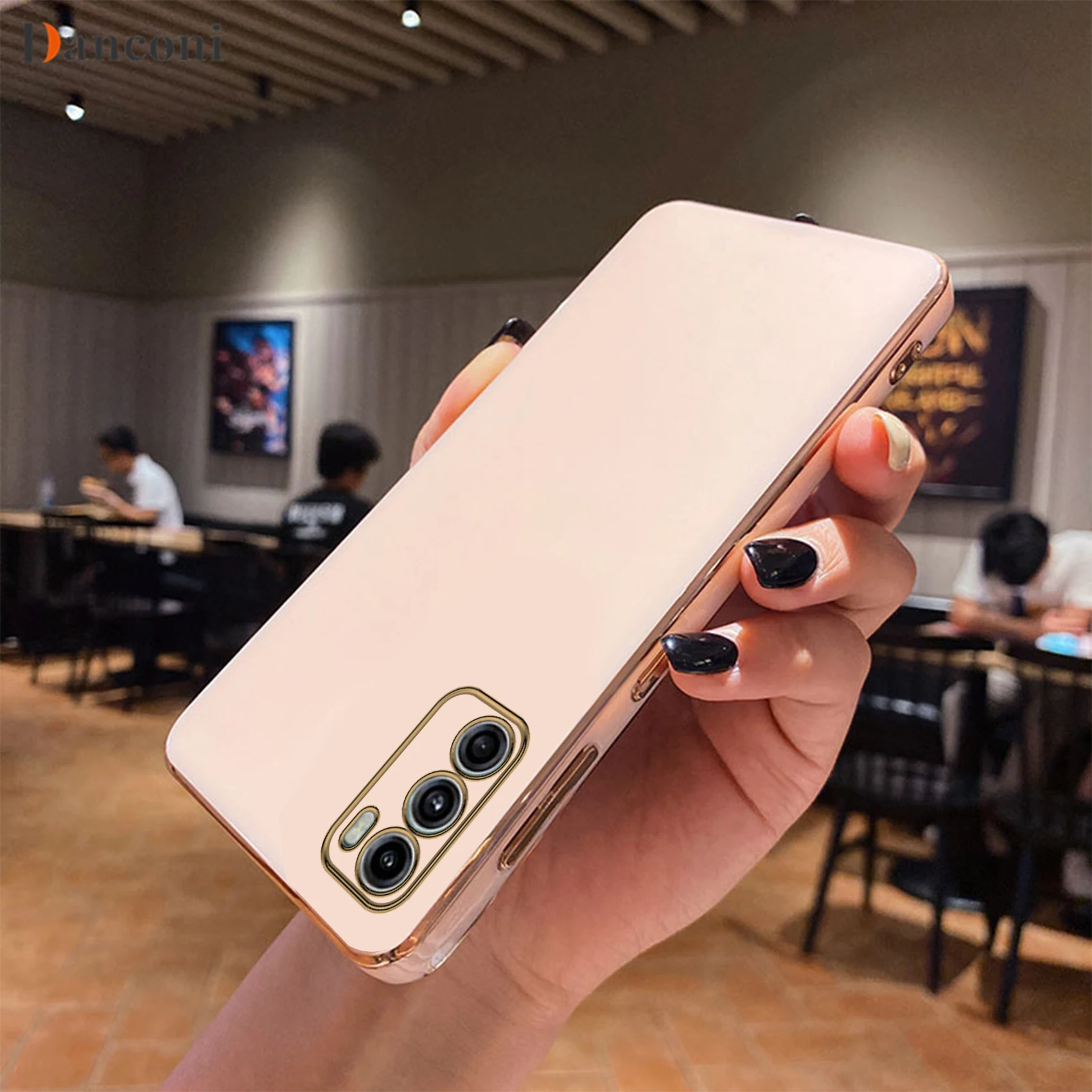 Luxury Plating Silicone Phone Case Cover