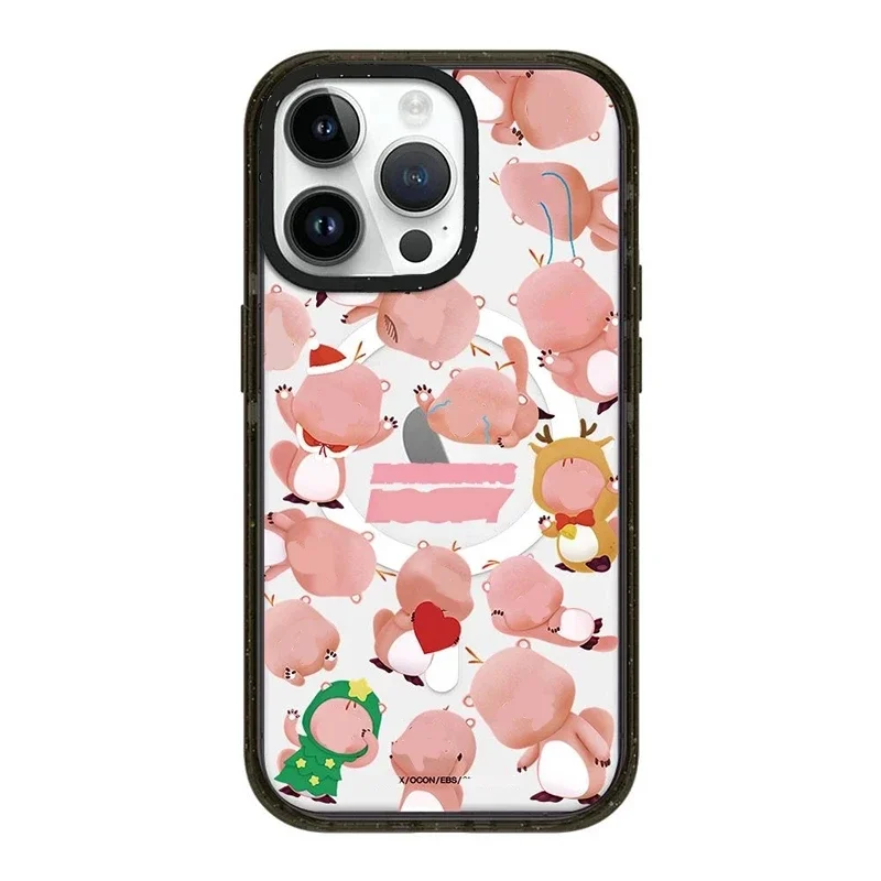 

Magsafe Acrylic Cartoon Beaver Phone Case Cover for IPhone 11 12 13 14 15 Pro Max Case for IPhone 15 Pro Max