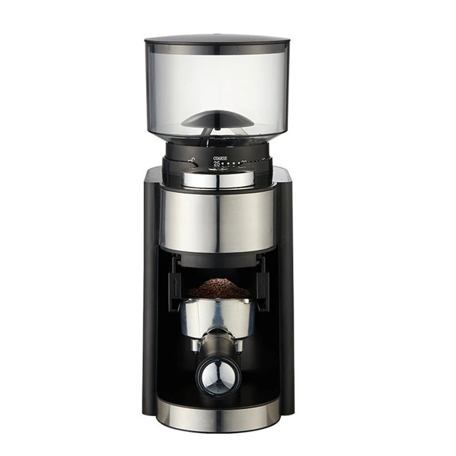 Coffee Grinder Electric Burr Mill Adjustable Espresso Bean Home Grind 2-12  Cups