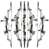 1set Archery Mini Compound Bow 16.4inch 16lbs Bow and Arrows Set for Outdoor/Indoor Toy Gift Entertainment Pocket Shooting Bows 1