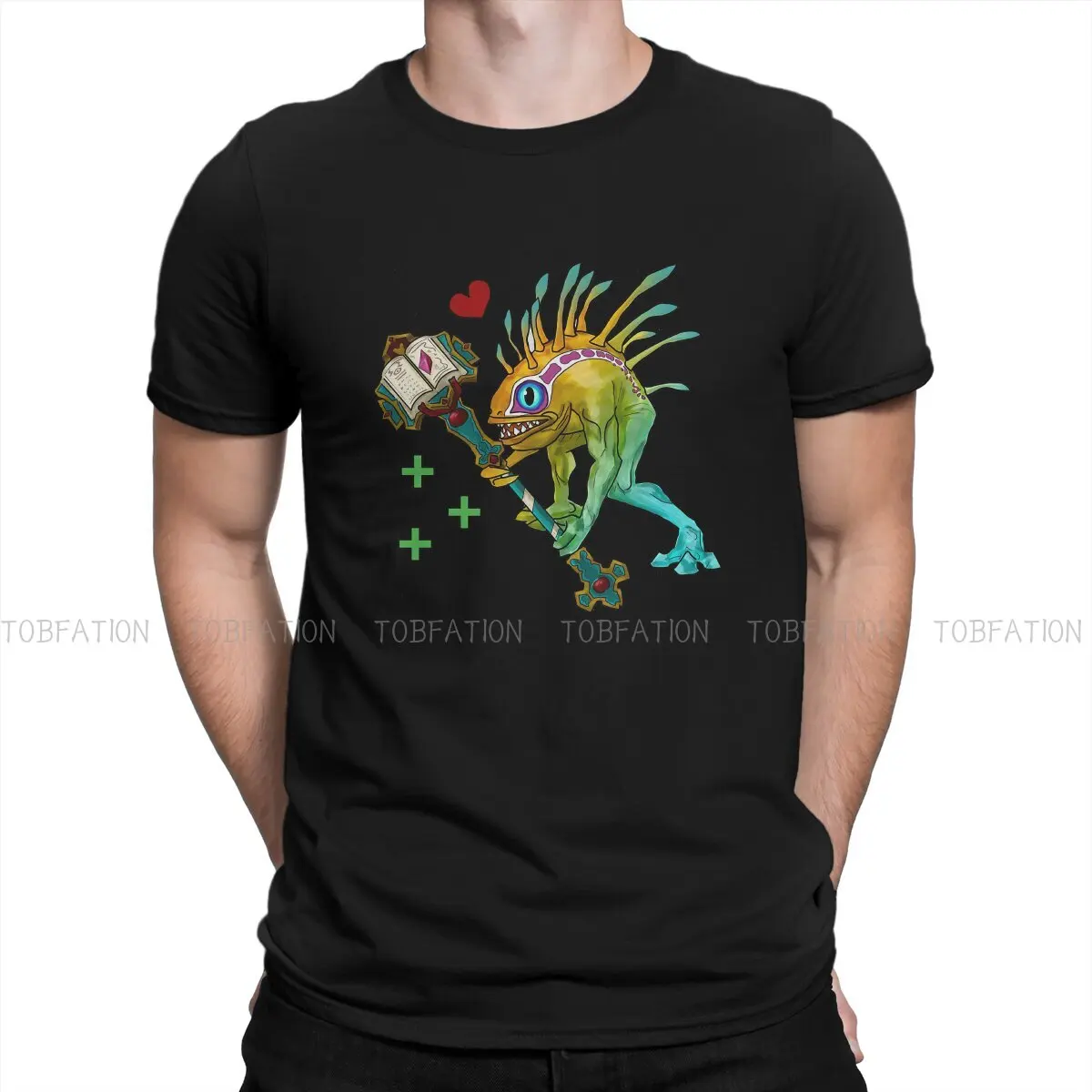 

Mrglhealer World of Warcraft WOW Game Men T Shirt Cotton Gothic O-Neck Tee Shirt Harajuku Short Sleeve