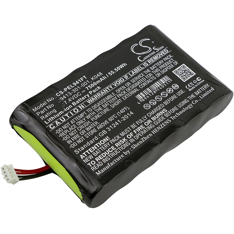 

7500mAh 9413-301-001 K048 Battery for Pelican 9410 9410L