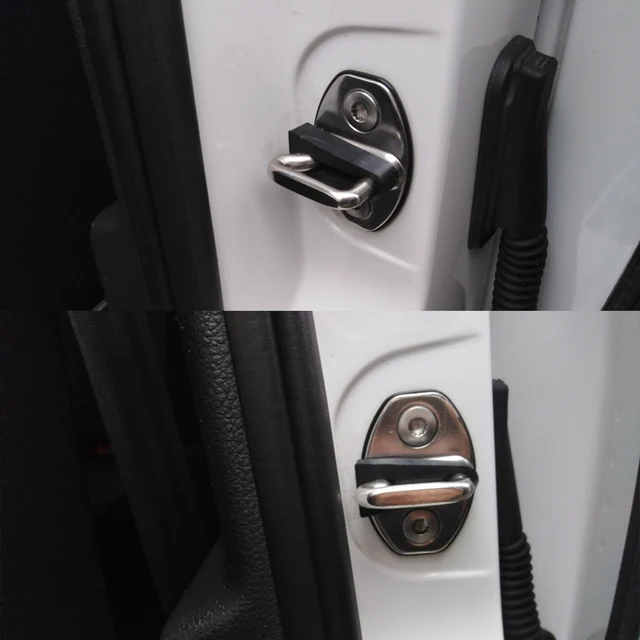 Apktnka Sound Deadener Deadening Damper Door Lock Buffer For Audi A3 A4 A6 A8 Q3 Q5 Q7 Q7 Soundproof Deaf Seal Shock Absorber Auto Interior Part
