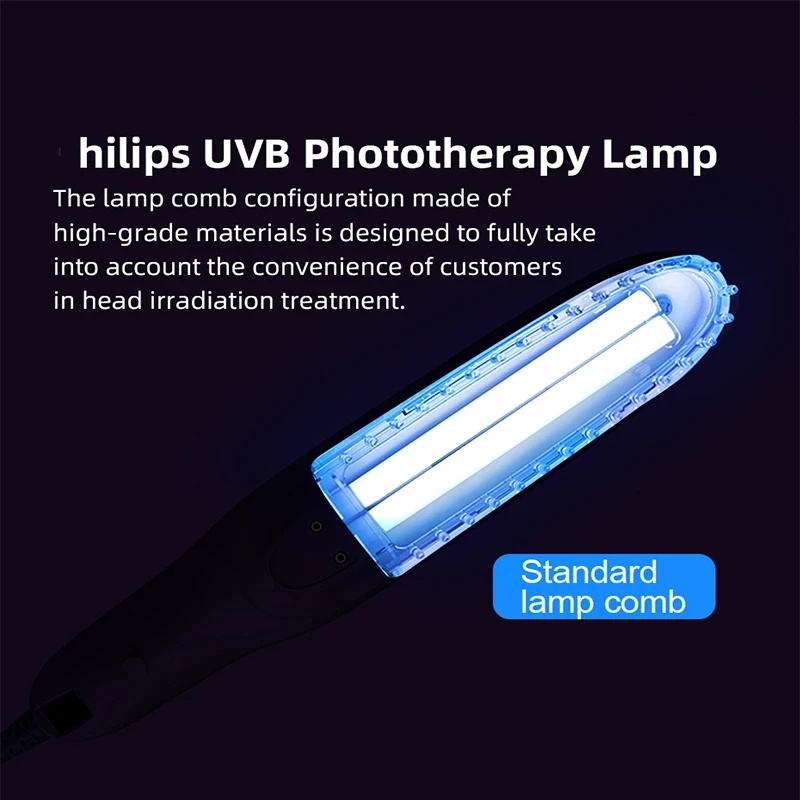 Uvb 311nm Narrow Band Light Therapy Lamp Instrument For Psoriasis Vitiligo Skin Disease Treatment Anti-White Spot uvb light therapy lamp