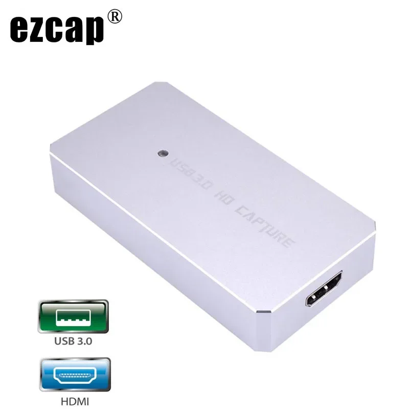 

Ezcap287P USB3.0 HDMI Game Capture Card for PS4 Xbox Switch TV Box Laptop Camera Live Streaming Full HD 1080P 60fps Video Record