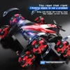 RC Car Toy Eight Wheels Spray Twisting Stunt Drift Car Remote Controlled Cars RC Toy for Children Adults Watch Remote Control 2