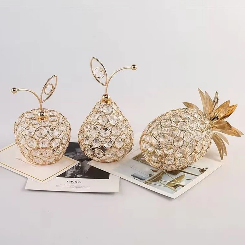 1PC Crystal Fruit Ornaments 2