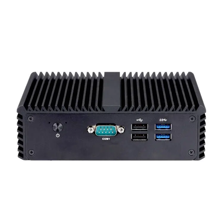 2023 최신 4 RS232 산업용 미니 컴퓨터, I3 10110U, 2500M I225 기가비트 Lan, Win 11, 방화벽 지원.